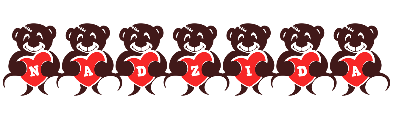 Nadzida bear logo