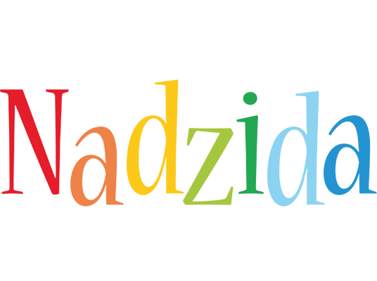 Nadzida birthday logo