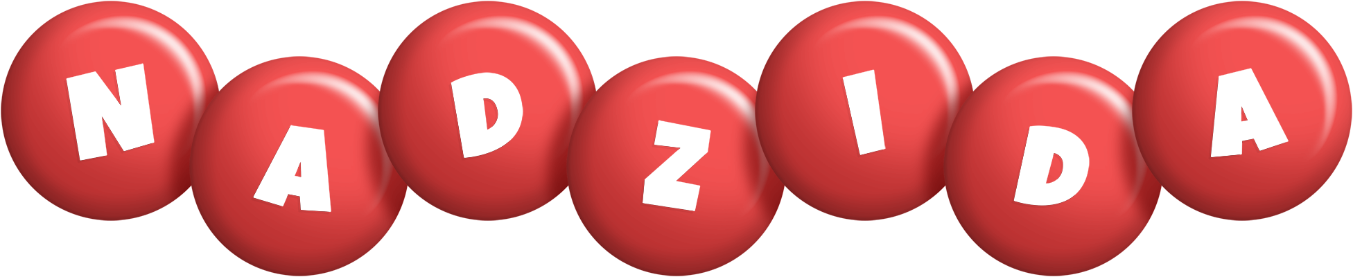 Nadzida candy-red logo