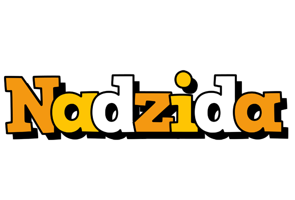 Nadzida cartoon logo