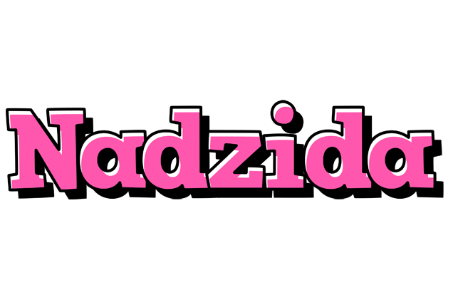 Nadzida girlish logo