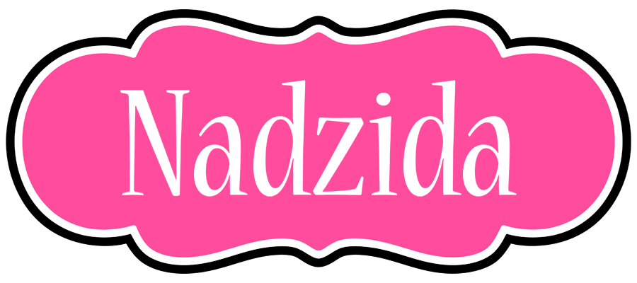 Nadzida invitation logo