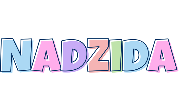 Nadzida pastel logo