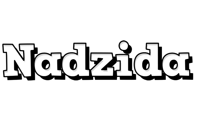 Nadzida snowing logo
