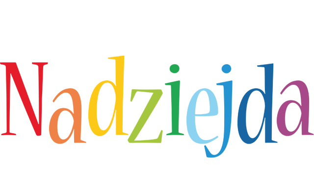 Nadziejda birthday logo