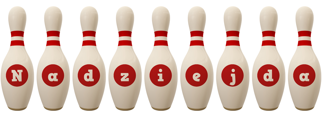 Nadziejda bowling-pin logo