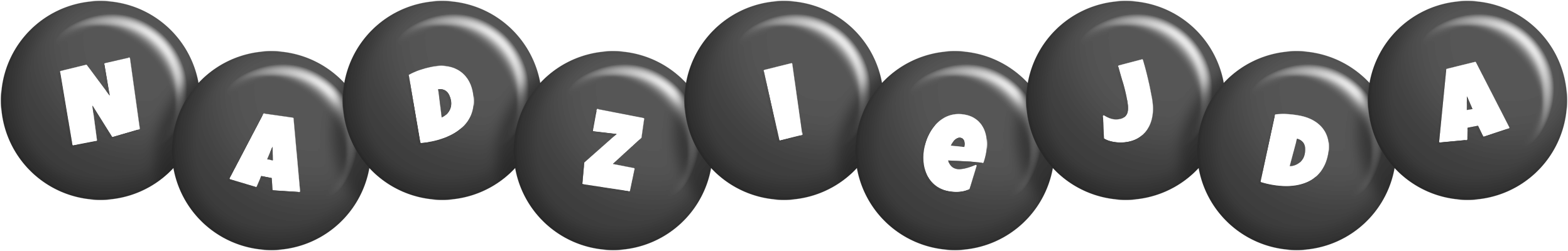 Nadziejda candy-black logo