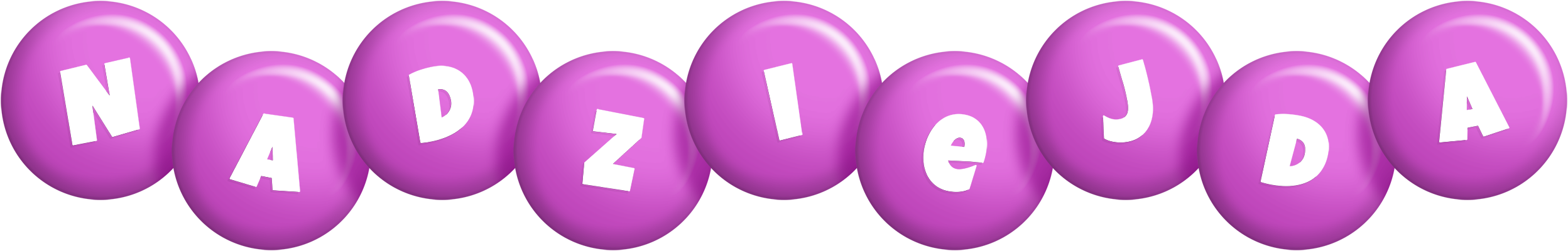 Nadziejda candy-purple logo
