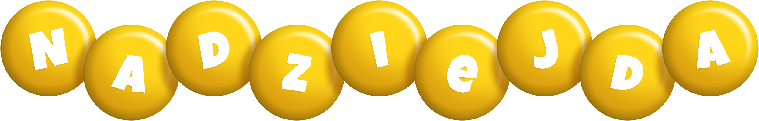 Nadziejda candy-yellow logo