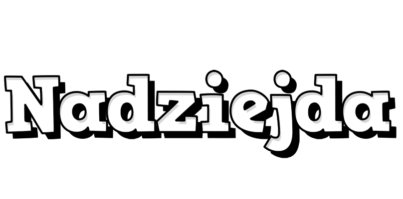 Nadziejda snowing logo