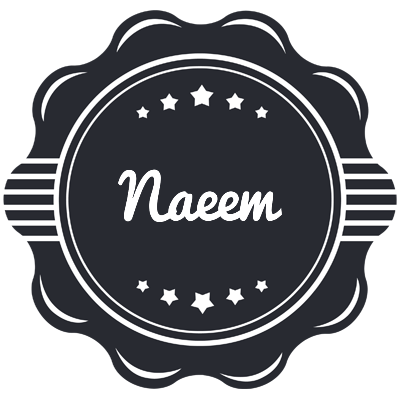 Naeem badge logo
