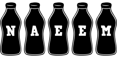 Naeem bottle logo