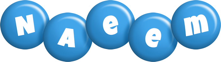 Naeem candy-blue logo
