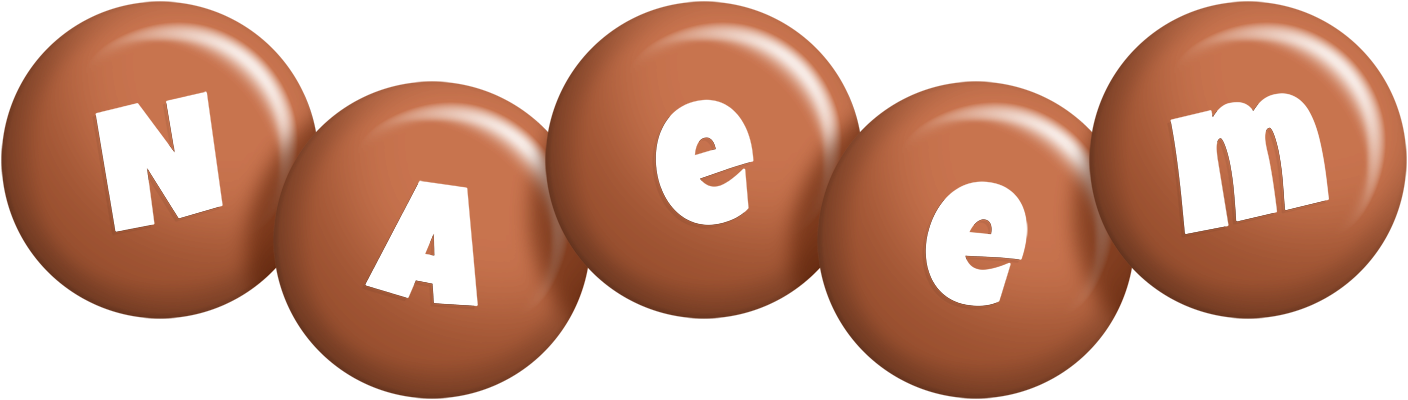 Naeem candy-brown logo