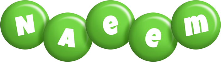 Naeem candy-green logo