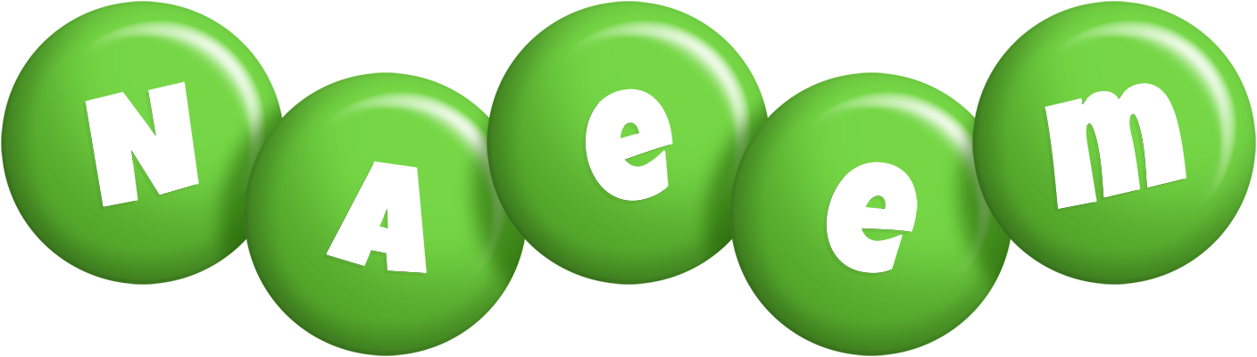 Naeem candy-green logo