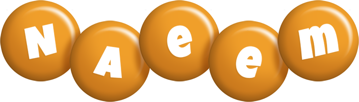 Naeem candy-orange logo
