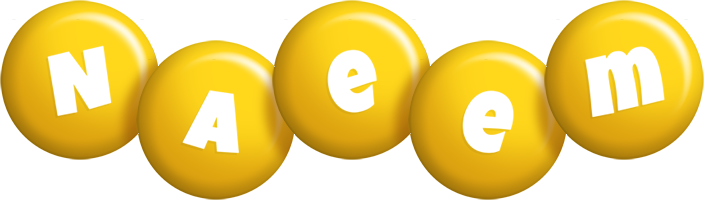 Naeem candy-yellow logo