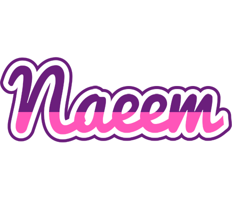Naeem cheerful logo