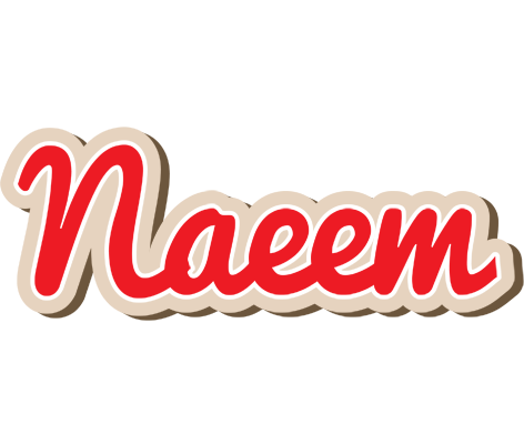 Naeem chocolate logo