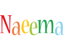 Naeema birthday logo