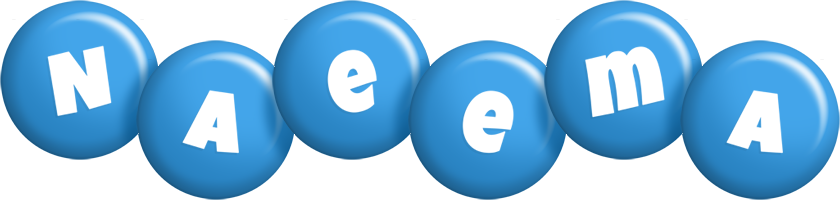 Naeema candy-blue logo