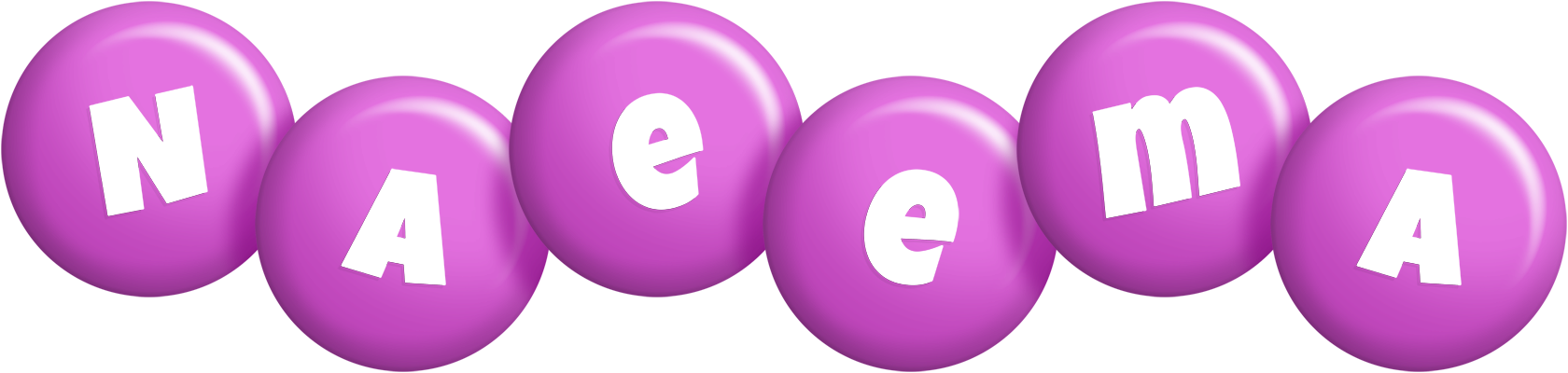 Naeema candy-purple logo