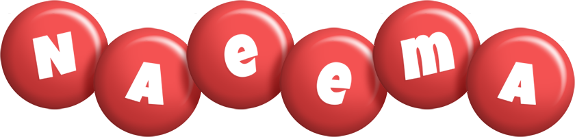 Naeema candy-red logo