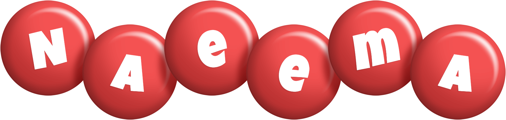 Naeema candy-red logo