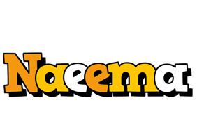 Naeema cartoon logo