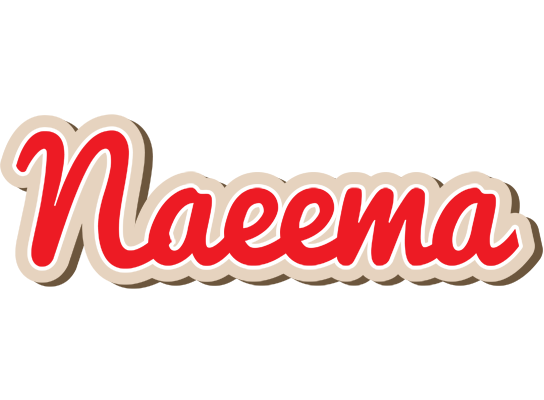 Naeema chocolate logo