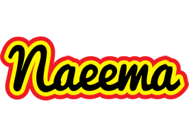 Naeema flaming logo