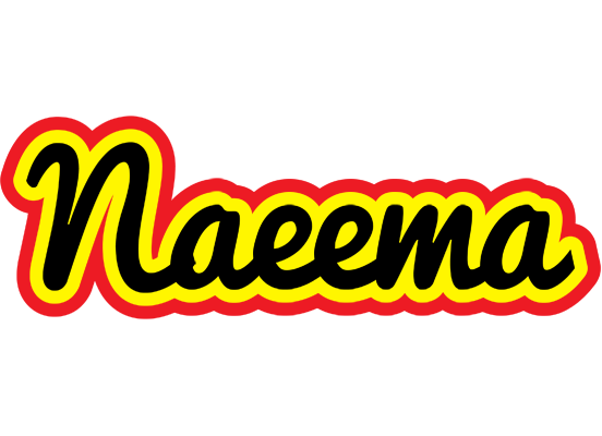 Naeema flaming logo