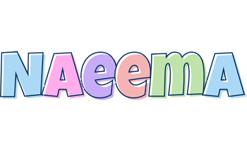 Naeema pastel logo