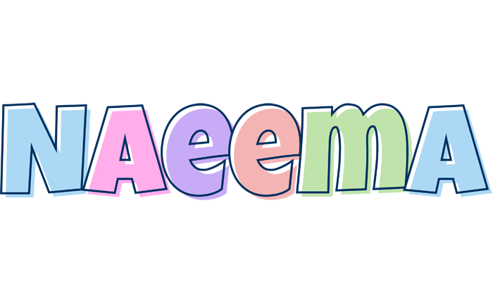 Naeema pastel logo