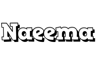 Naeema snowing logo