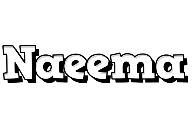 Naeema snowing logo
