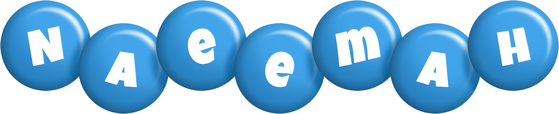 Naeemah candy-blue logo
