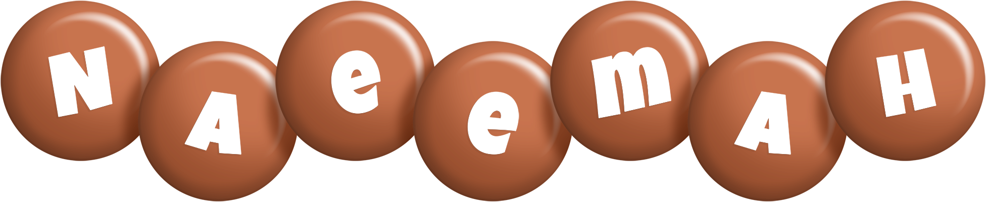 Naeemah candy-brown logo
