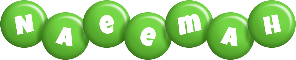Naeemah candy-green logo