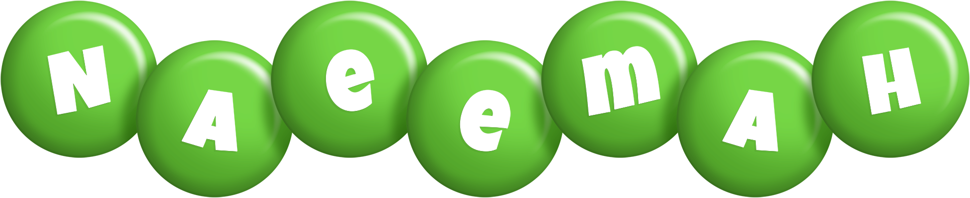 Naeemah candy-green logo