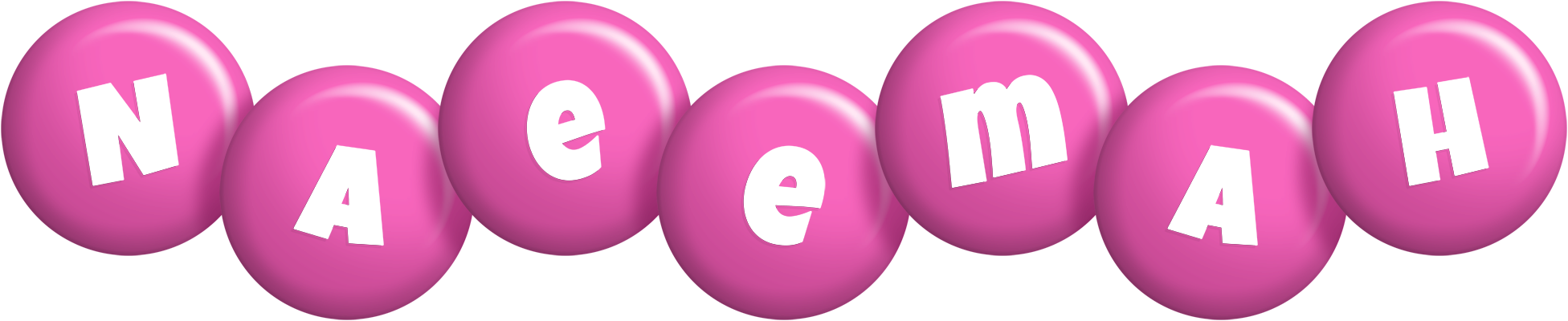 Naeemah candy-pink logo