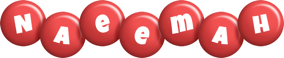 Naeemah candy-red logo