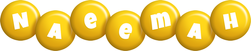 Naeemah candy-yellow logo