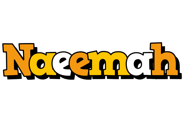 Naeemah cartoon logo