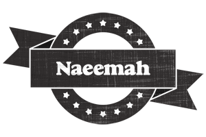 Naeemah grunge logo