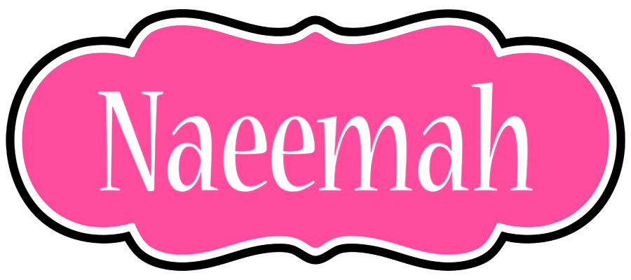 Naeemah invitation logo