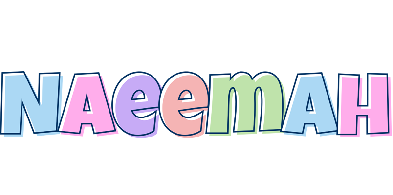 Naeemah pastel logo