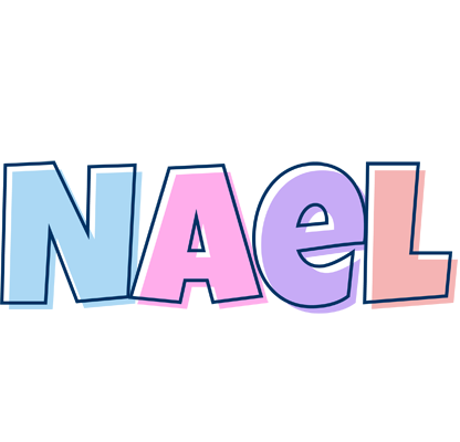Nael pastel logo
