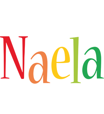 Naela birthday logo